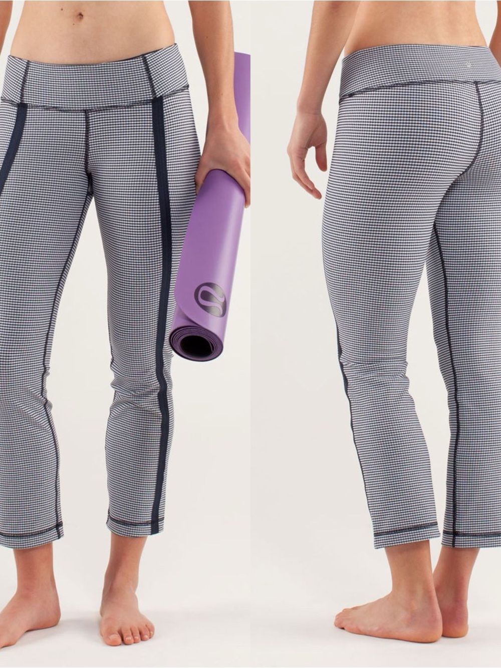 Lululemon Coast To Class Pant Sz 6 *Gingham
In Inkwell